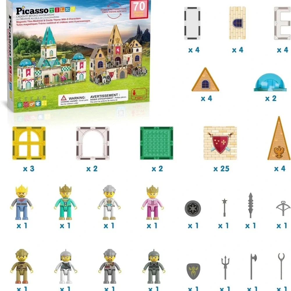 Castle Building Set - Multicolor - Picture 2 of 8